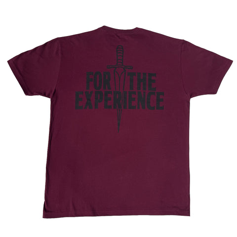 Dagger Tee V2 (Maroon)