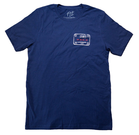 Passport Tee (Blue)